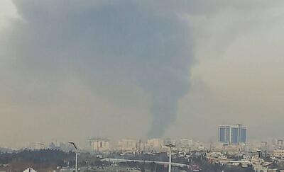 علت آتش‌سوزی عظیم غرب تهران مشخص شد