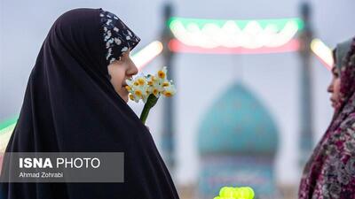  شب نیمه شعبان در مسجد مقدس جمکران