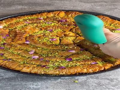  آموزش باقلوا استانبولی به روش بازاری