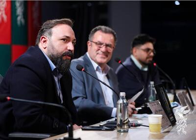 عکس/ نشست خبری فیلم سینمایی «گیس»