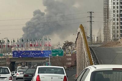 عکس بازار جنت‌آباد قبل از حادثه آتش‌سوزی