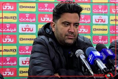  سعید اخباری سرمربی چادرملو اردکان : داوری وقتی var وجود دارد حتما قابل احترام برای همه است