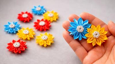  تعداد زیادی می سازم و همه را می فروشم! خیلی آسونه! ۳ ایده ی اصلی با پارچه ی روبان ساتن