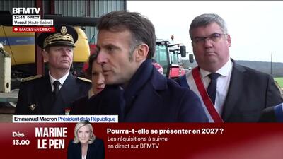 ببینید/ واکنش مکرون به مذاکرات احتمالی ایران و آمریکا