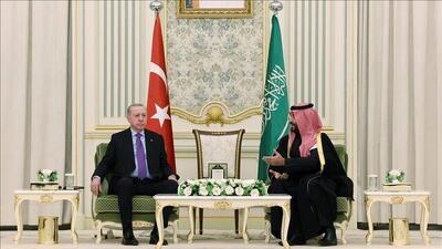  دیدار اردوغان با بن سلمان در ریاض+ جزئیات