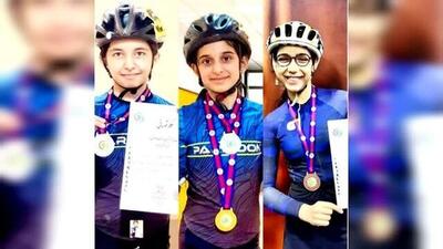 درخشش دختران ملایر در مسابقات اسکیت قهرمانی کشور