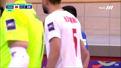 خلاصه فوتسال ایران 7 - ازبکستان 4 + ویدئو