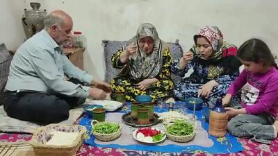  آبگوشت با بامیه؛ طعمی تازه و متفاوت در دیزی ایرانی + فیلم
