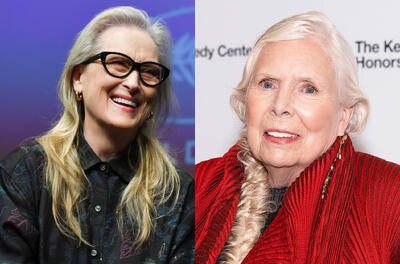 مریل استریپ نقش جونی میچل را ایفا می‌کند - فیلم‌ نت نیوز