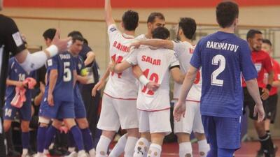 خلاصه بازی فوتسال ایران 7-4 ازبکستان