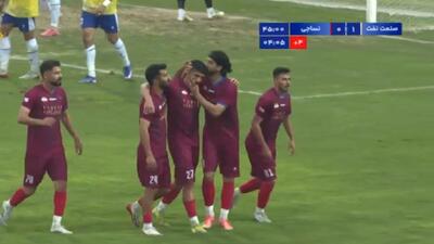 گل اول نساجی به صنعت نفت آبادان (مهدی طهماسبی)