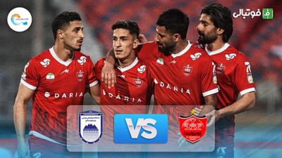 خلاصه بازی پرسپولیس 1-0 چادرملو اردکان