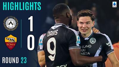 خلاصه بازی اودینزه 1-0 رم