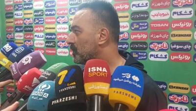 عمران زاده:  چوب جوانی تیم را مقابل پرسپولیس خوردیم(ویدیو)