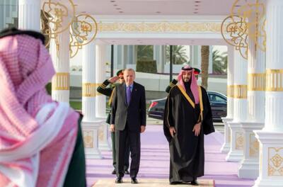  دیدار بن‌سلمان و اردوغان در ریاض