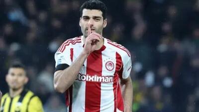 یک ایرانی، جنجال‌آفرین دربی یونان