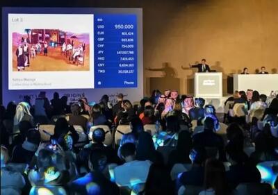 سه پیکاسو، لیختنشتاین، اندی وارهول در حراج دوم ساتبیز در عربستان/ ۲۰ میلیون دلار کل فروش، اثر صفیه بن‌زقر عربستانی ۲.۱ میلیون دلار
