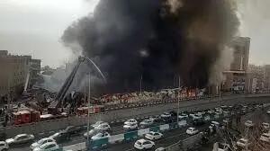 حریق بازار جنت مهار شد/ ویدئو