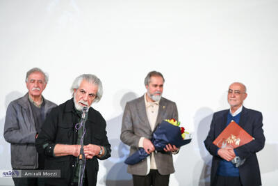  تصاویر | منوچهر محمدی تجلیل شد؛ او مانند پدر برای سینمای ایران است