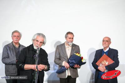  تصاویر | منوچهر محمدی تجلیل شد؛ او مانند پدر برای سینمای ایران است - کلبه سرگرمی