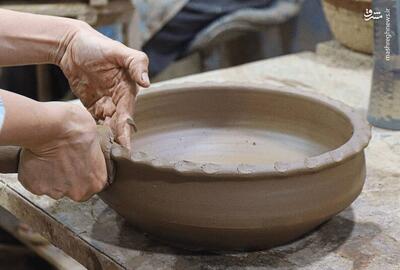 عکس/ کارگاه تولید «گَمَج» در گیلان