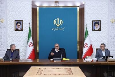  جلسه بررسی روند اجرایی برنامه‌های وزارت بهداشت به ریاست پزشکیان