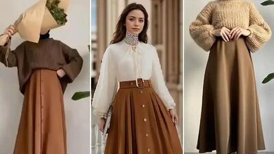  چگونه لباس قهوه‌ای را با رنگ‌های مختلف ست کنیم؟