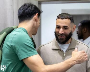 اولین حضور کریم بنزما در باشگاه الهلال عربستان (عکس) - پارس فوتبال