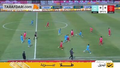 اخراج سجاد مشهدی مقابل پرسپولیس (پرسپولیس 0-0 چادرملو) - پارس فوتبال