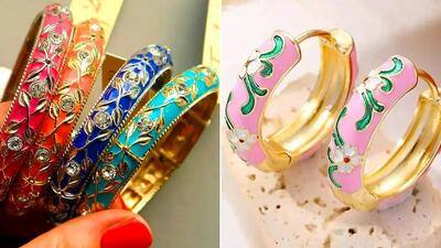  دنیای شیک و فانتزی با النگوی رنگی جذاب + 15 مدل متفاوت
