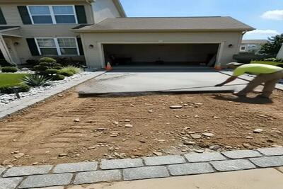  معماری خلاقانه؛ ورودی پارکینگ رو یه کفپوش رویایی زدن انگار ورودی بهشته