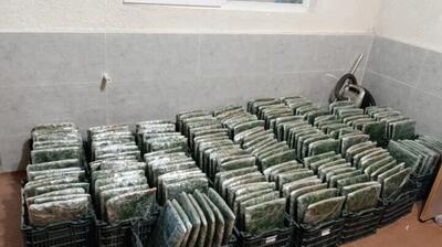  کشف ۱۲۰ کیلوگرم مواد مخدر