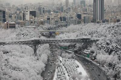  بارش برف و باران در انتظار پایتخت نشینان