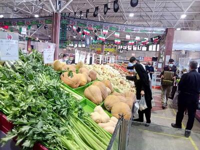  فعالیت نیمه وقت تمامی میادین و بازارهای میوه و تره‌بار در نیمه شعبان