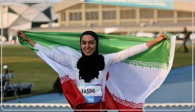 فرزانه فصیحی با مدال طلا در بوداپست صدرنشین رنکینگ آسیایی ۶۰ متر شد