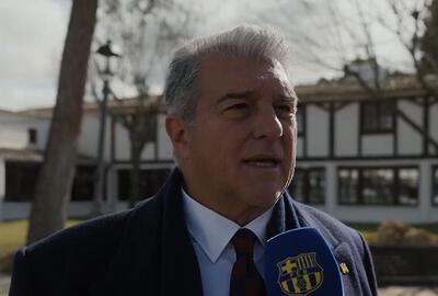 لاپورتا: بازیکنان رئال مادرید به دایوزدن عادت کرده‌اند؛ نمی‌دانم این همه وقت اضافه از کجا آمد!