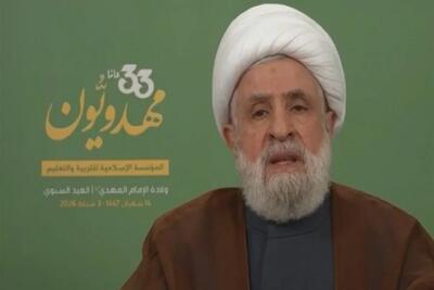  شیخ نعیم قاسم: جمهوری اسلامی ایران تاج سر جهان است