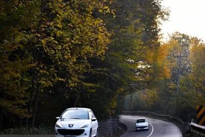 یک طرفه شدن جاده چالوس