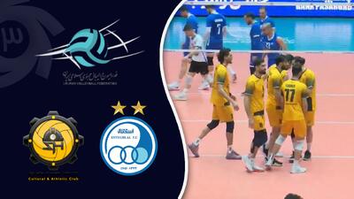 خلاصه والیبال استقلال گنبد 0 - شهداب یزد 3