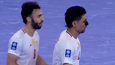 گل پنجم ایران به ازبکستان توسط طیبی