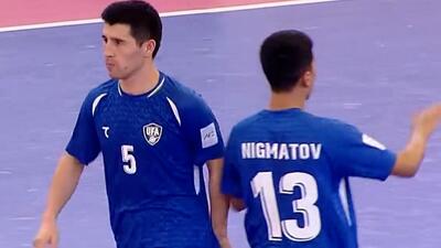 گل سوم ازبکستان به ایران توسط ژورائف