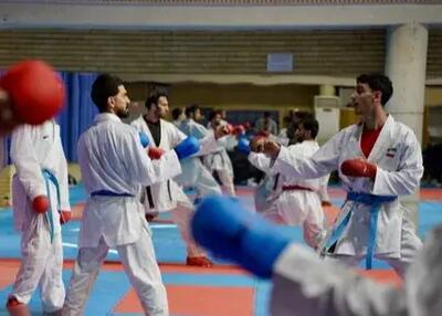  آغاز اردوی تیم ملی کاراته بزرگسالان