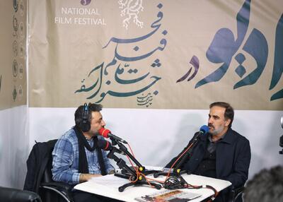  عکس/بازدید مهدی شفیعی از خانه چهل و چهارمین جشنواره ملی فیلم فجر