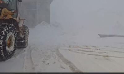 کولاک در گردنهٔ چری چهارمحال‌وبختیاری