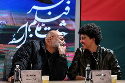 عکس/ نشست خبری فیلم سینمایی «سرزمین فرشته‌ها»