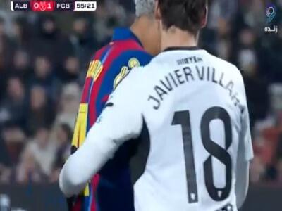 گل دوم بارسلونا به آلباسته