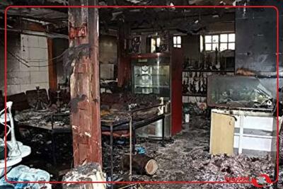  آتش‌سوزی گسترده در کارگاه نجاری و رنگ‌کاری شهر پردیس مهار شد