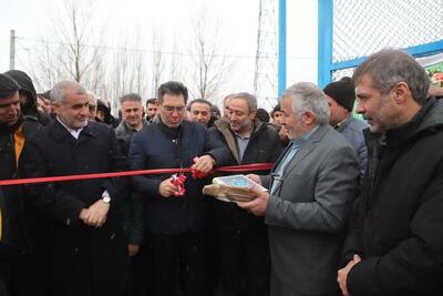  ۴ زمین چمن مصنوعی مینی‌فوتبال همزمان با دهه فجر در اردبیل افتتاح شد