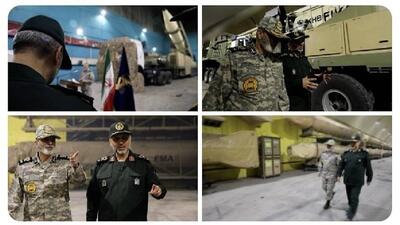  بازدید سرلشکر موسوی از یگان موشکی سپاه