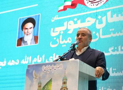  افتتاح و کلنگ زنی ۷۴ پروژه با اعتبار ۳۴۳ میلیارد تومان در شهرستان درمیان